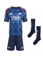 Arsenal Piero Hincapie #5 Replika Borta Kläder Barn 2025-26 Kortärmad (+ byxor)
